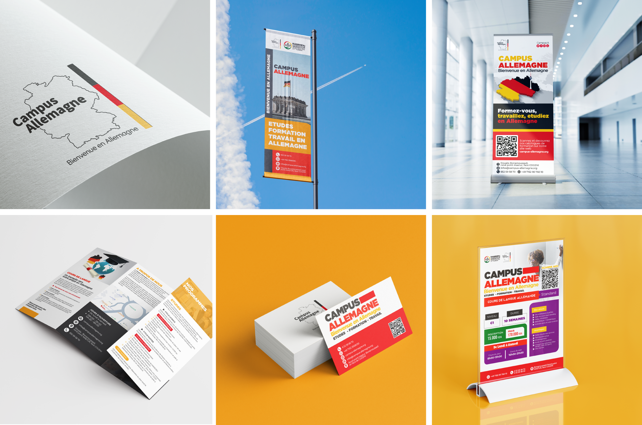 Brand design Campus Allemagne — Novafrik
