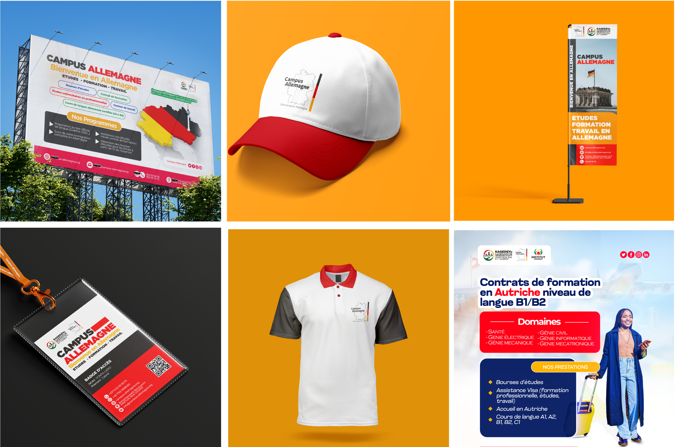 Brand design Campus Allemagne — Novafrik