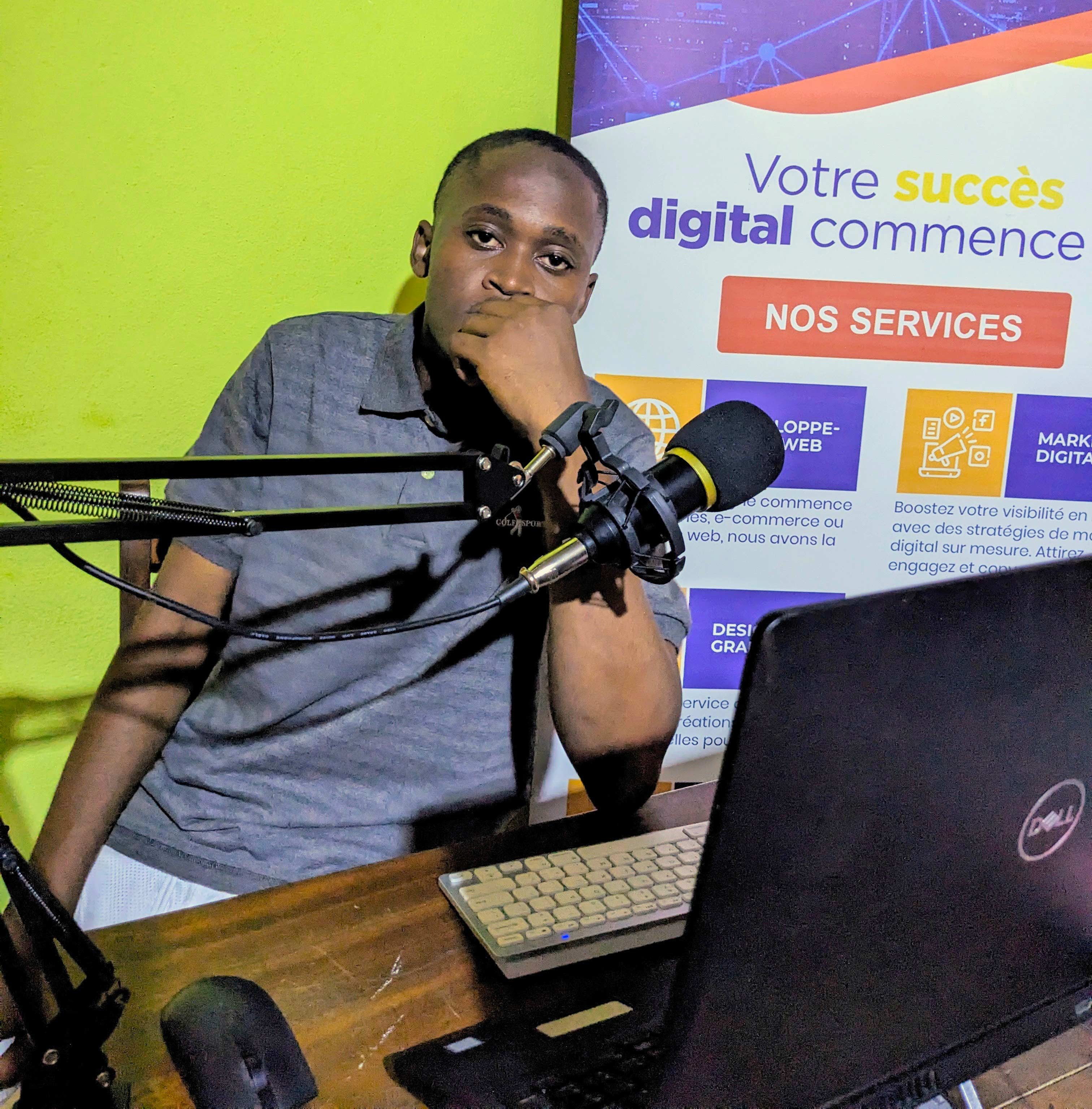L'équipe Novafrik à Douala — agence digitale Afrique centrale